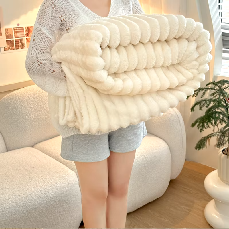 Alurea - weiche Fleece Kuscheldecke