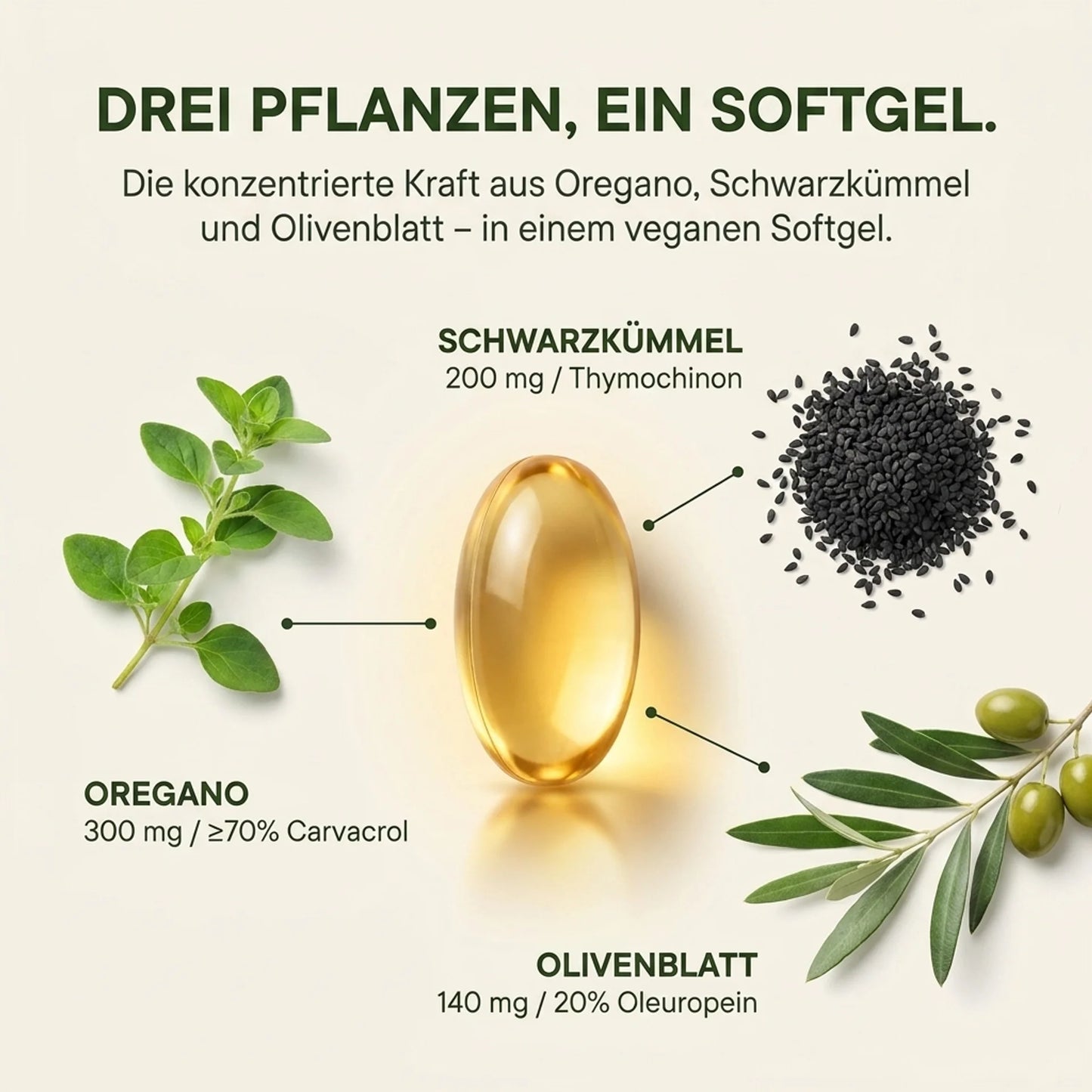 OregaPower 3 in 1 Softgels