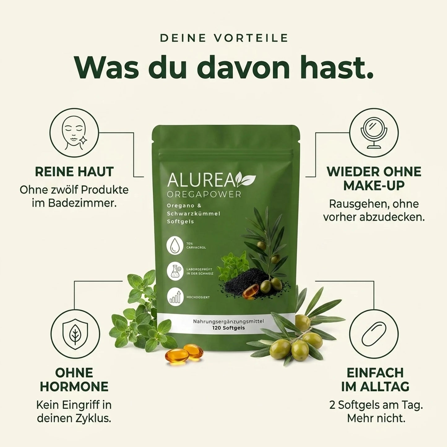 OregaPower Darm & Haut